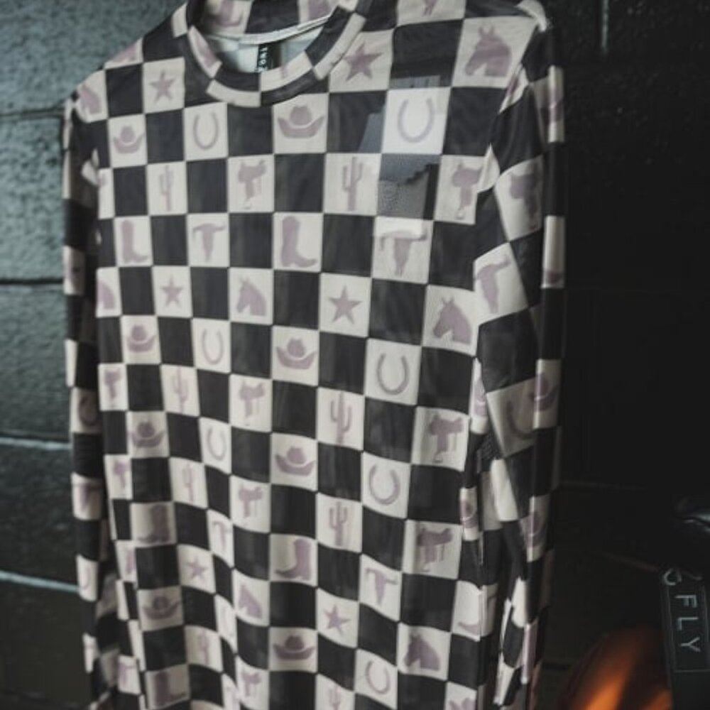 Western Mate Black Mesh